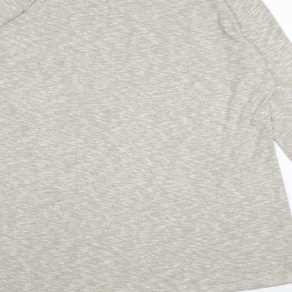 Womens UK Size 12 River Island Beige Pullover Jumper