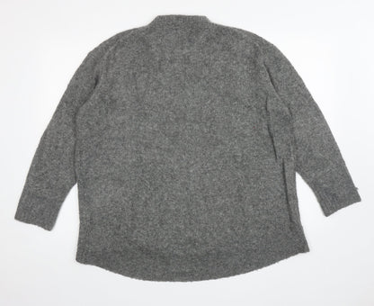 Womens UK Size S Zara Grey Pullover Jumper