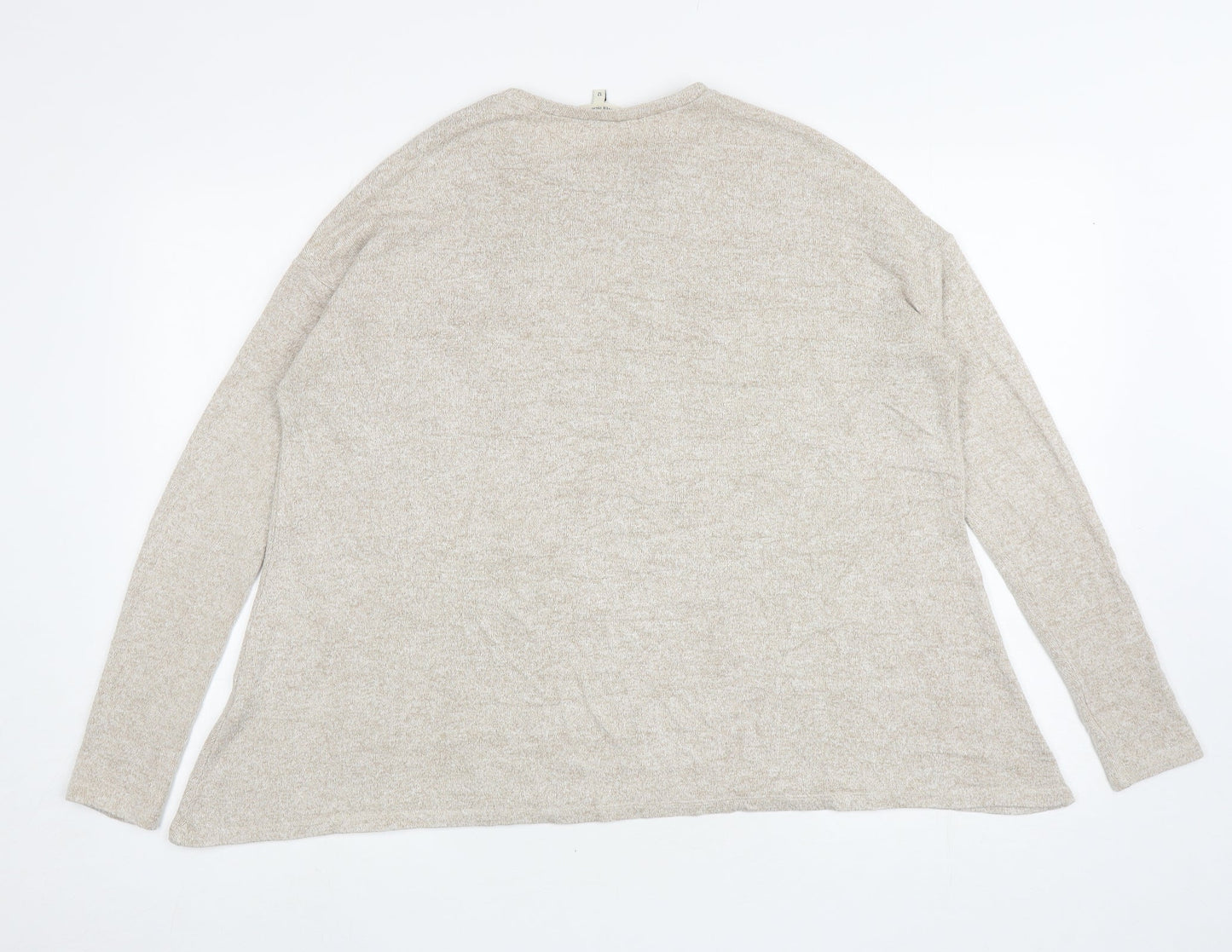 Womens UK Size 12 River Island Beige Pullover Jumper