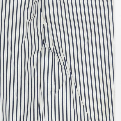 Womens UK Size 8 H&M Regular Fit Carrot White Trousers