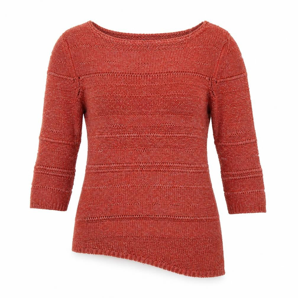 Womens UK Size 12 Per Una Orange Pullover Jumper