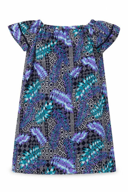 Womens UK Size 8 Primark Multicoloured Tunic Blouse