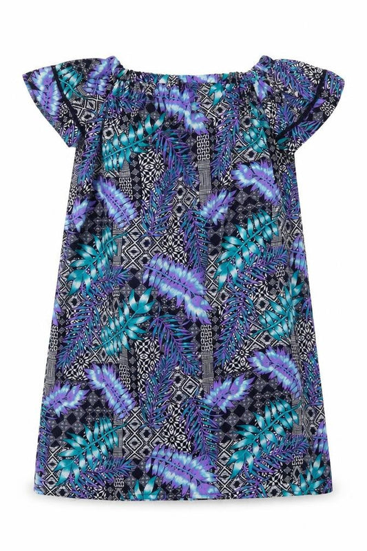 Womens UK Size 8 Primark Multicoloured Tunic Blouse
