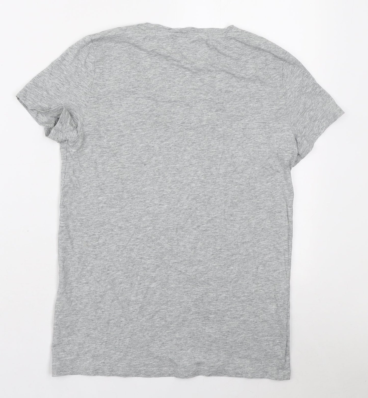 Womens UK Size S Lee Cooper Grey Basic T-Shirt