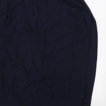 Womens UK Size S Zara Blue Pullover Jumper