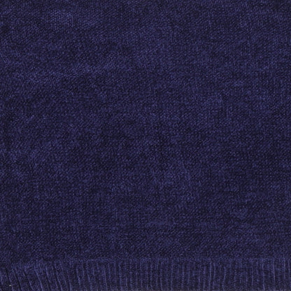 Oh MG Womens Blue Boat Neck Rayon Pullover Jumper Size S - Lace hem