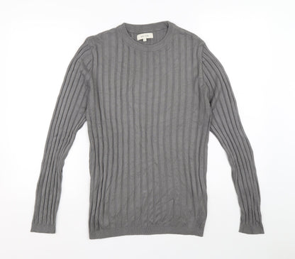 Womens UK Size S River Island Grey Pullover Jumper