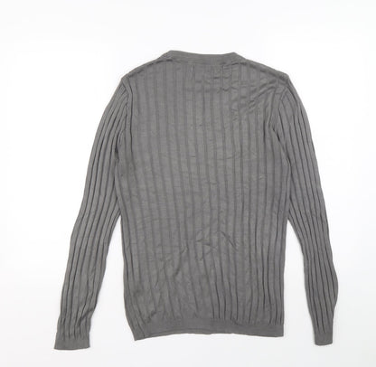 Womens UK Size S River Island Grey Pullover Jumper