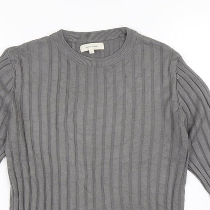 Womens UK Size S River Island Grey Pullover Jumper