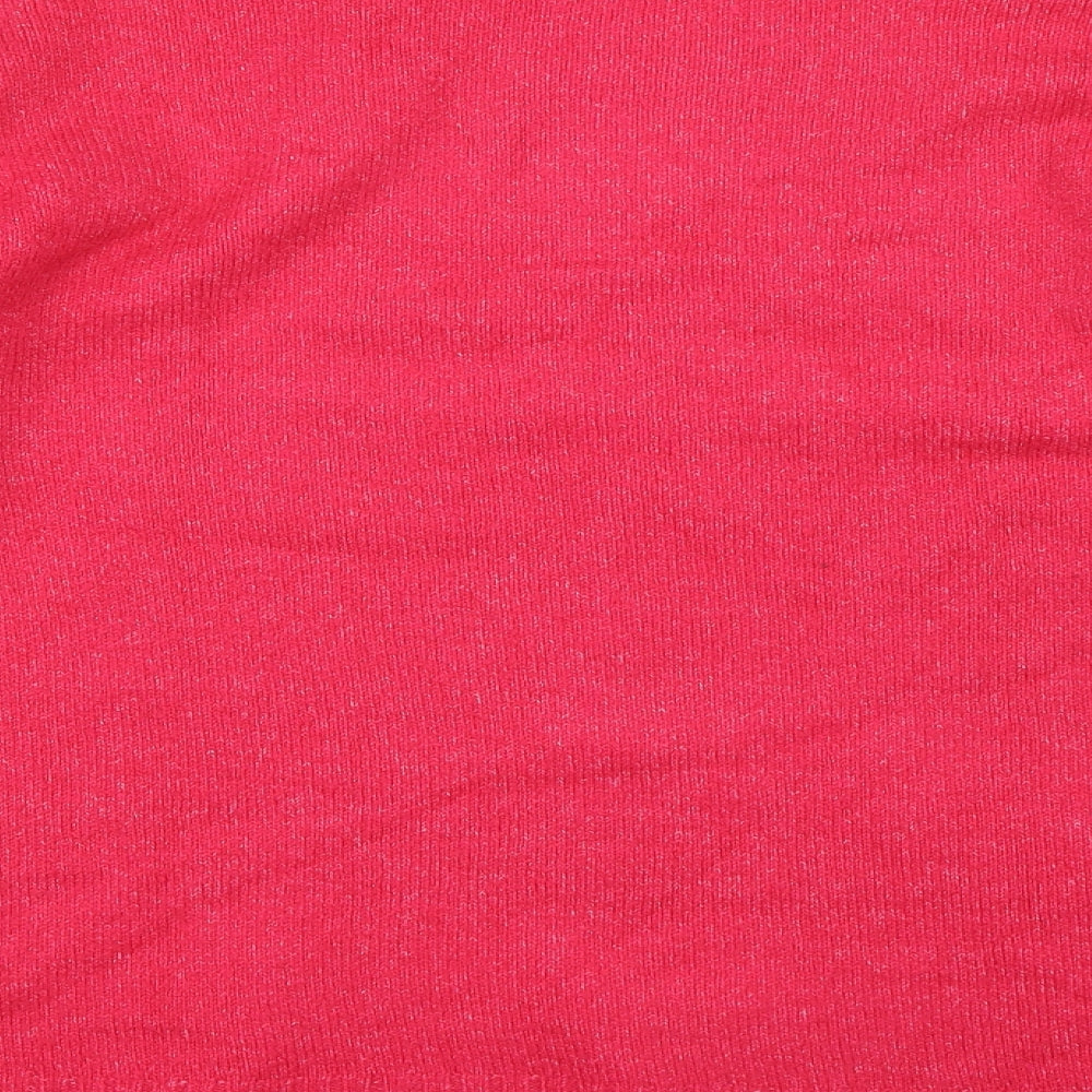 Womens UK Size L Marks and Spencer Pink Pullover Jumper