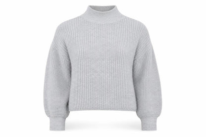 Womens UK Size M Boohoo Grey Pullover Jumper