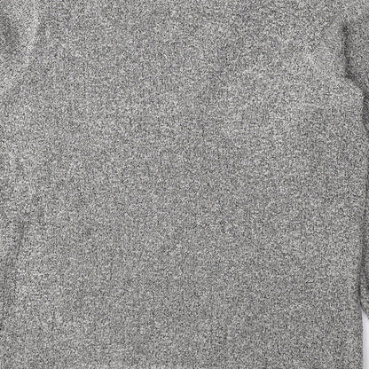 Womens UK Size 10 Preworn Grey Pullover Jumper