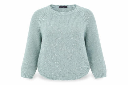 Womens UK Size 10 Marks and Spencer Green Pullover Jumper