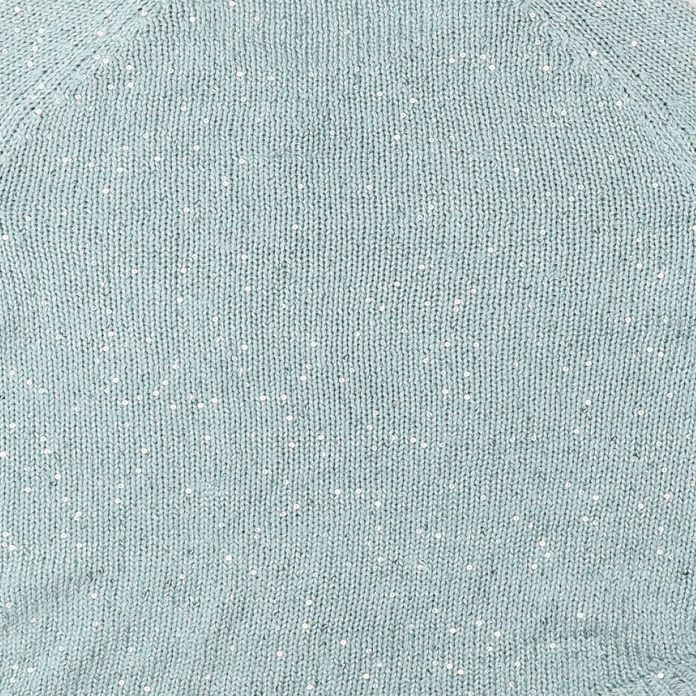 Womens UK Size 10 Marks and Spencer Green Pullover Jumper