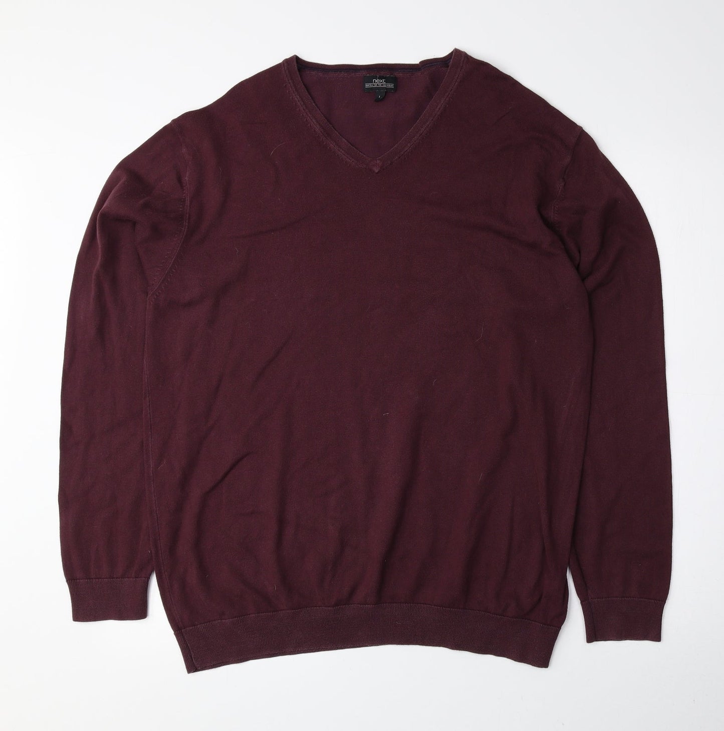Mens UK Size L NEXT Red Pullover Sweatshirt