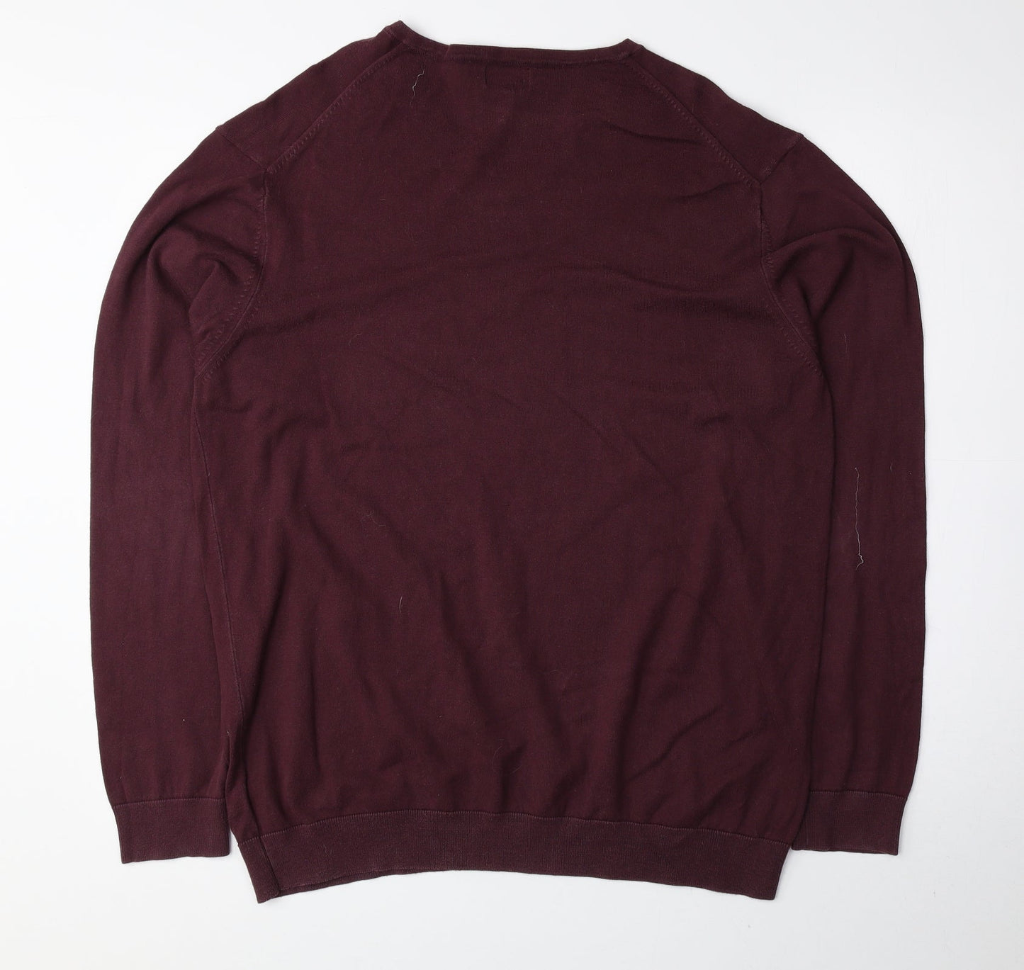 Mens UK Size L NEXT Red Pullover Sweatshirt