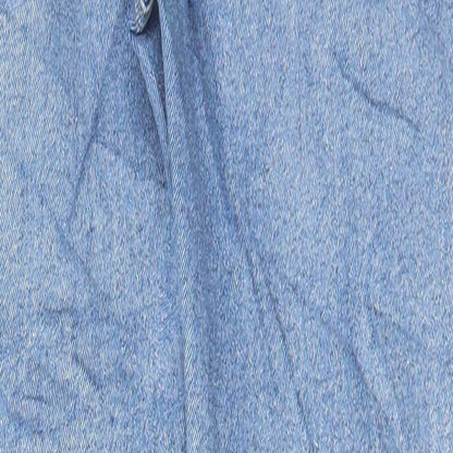 Womens UK Size 26 in Preworn Regular Fit Skinny Blue Jeans