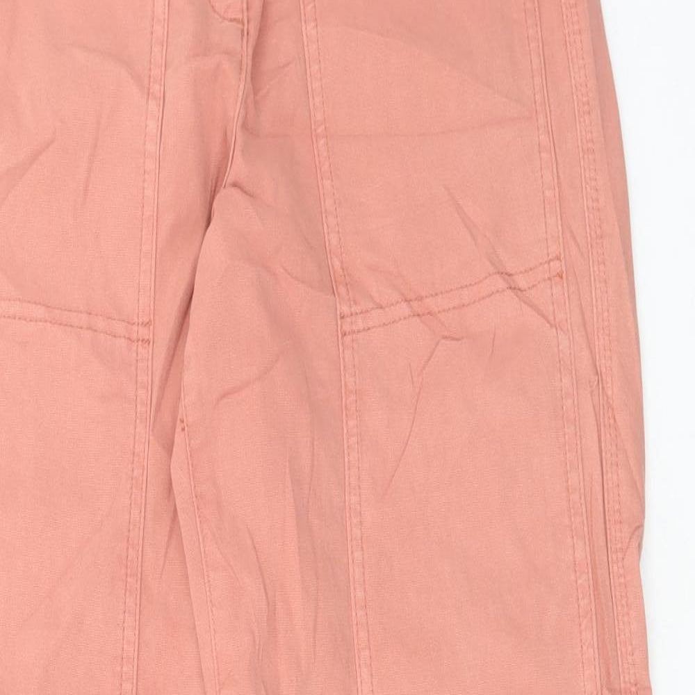 Womens UK Size 8 Marks and Spencer Regular Fit Tapered Pink Jeans
