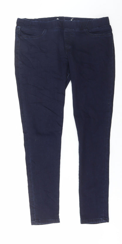 Womens UK Size 34 in Preworn Regular Fit Jegging Blue Jeans