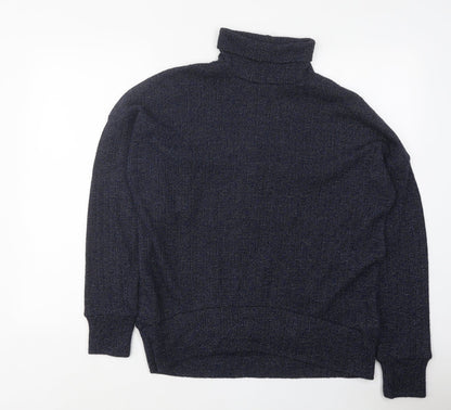 Womens UK Size 10 Topshop Blue Pullover Jumper