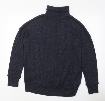 Womens UK Size 10 Topshop Blue Pullover Jumper