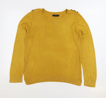 Womens UK Size 14 Atmosphere Orange Pullover Jumper