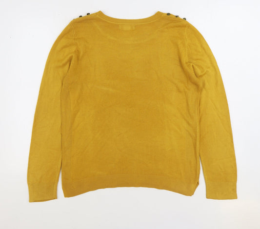 Womens UK Size 14 Atmosphere Orange Pullover Jumper