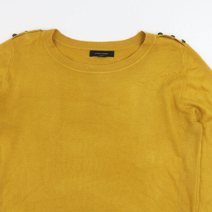 Womens UK Size 14 Atmosphere Orange Pullover Jumper