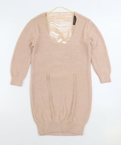 Womens UK Size 8 Atmosphere Pink Pullover Jumper
