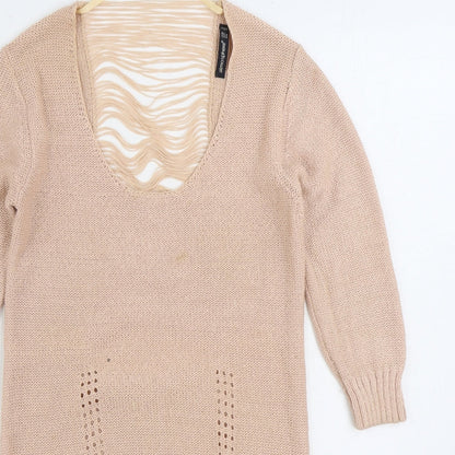 Womens UK Size 8 Atmosphere Pink Pullover Jumper