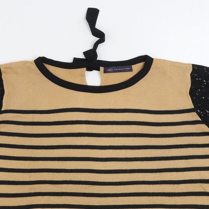 Womens UK Size 16 Marks and Spencer Brown Pullover Jumper