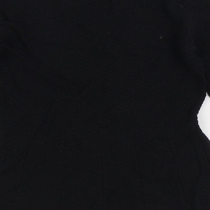 Womens UK Size 6 NEXT Black Pullover Jumper