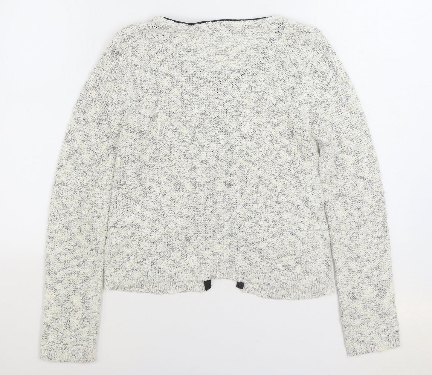 Womens UK Size 12 South Grey Cardigan Jumper