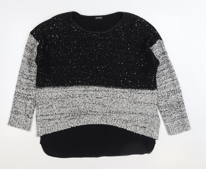 Womens UK Size 12 Gerry Weber Black Pullover Jumper
