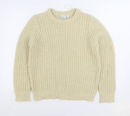 Womens UK Size S Saint Tropez Ivory Pullover Jumper