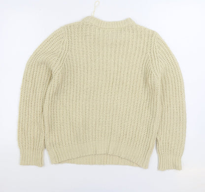 Womens UK Size S Saint Tropez Ivory Pullover Jumper
