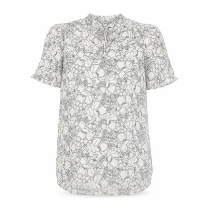 Womens UK Size 6 Marks and Spencer White Basic Blouse
