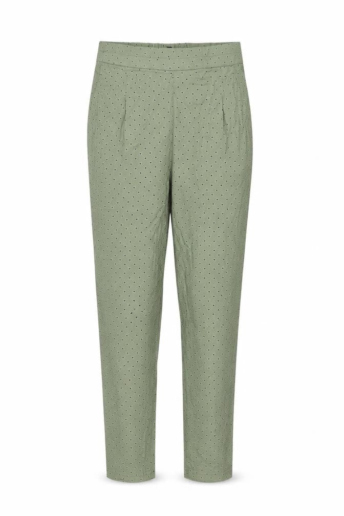 Womens UK Size 10 Marks and Spencer Regular Fit  Green Trousers
