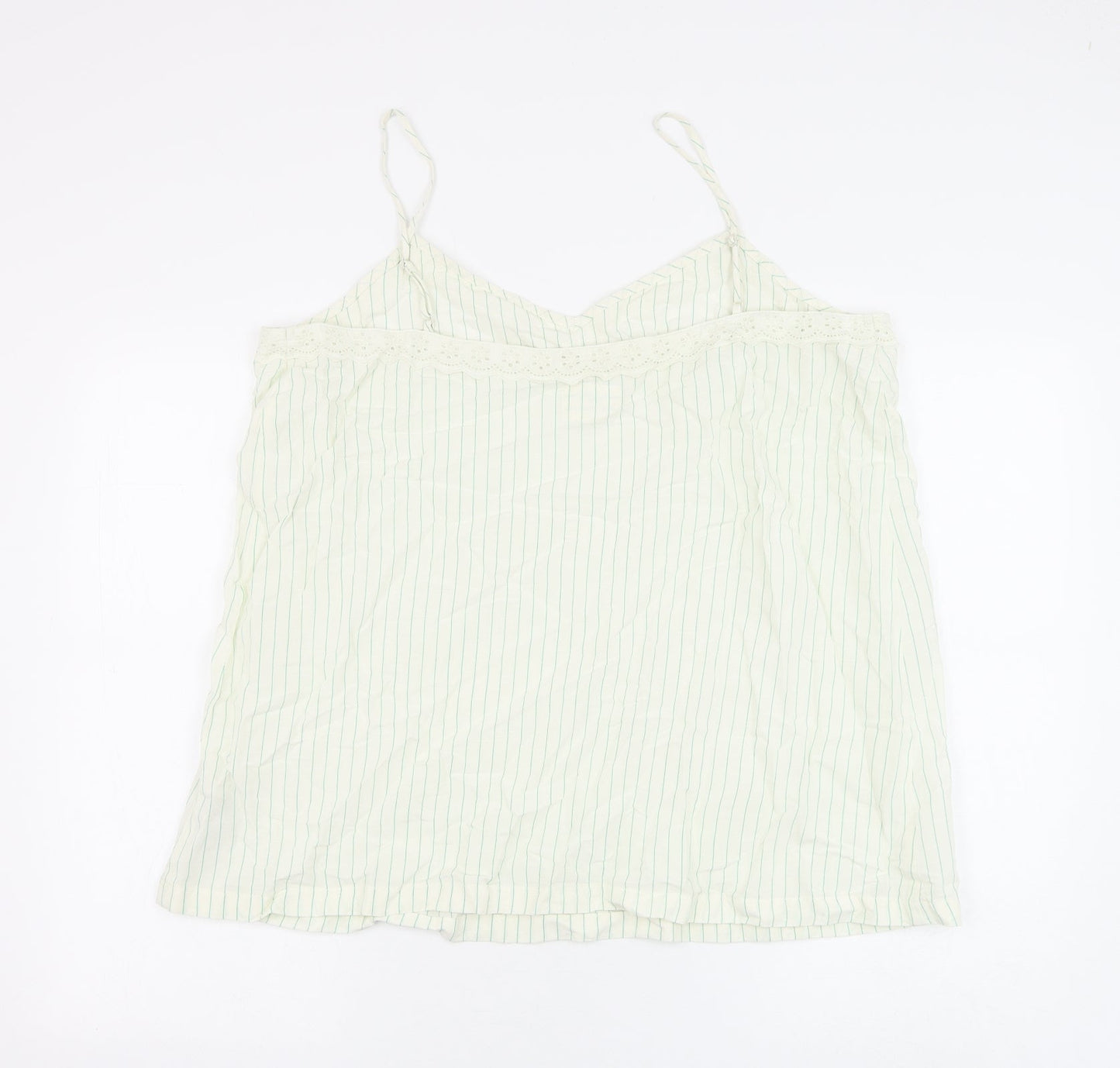 Womens UK Size 20 Marks and Spencer White Camisole Tank
