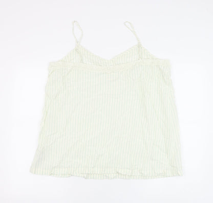 Womens UK Size 20 Marks and Spencer White Camisole Tank