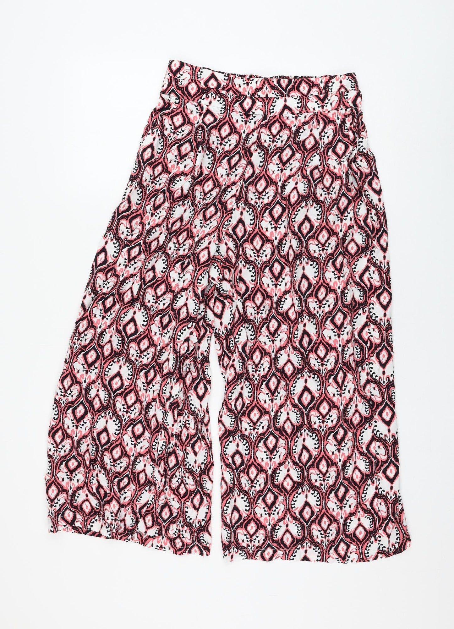 Womens UK Size 8 Marks and Spencer Regular Fit  Pink Trousers