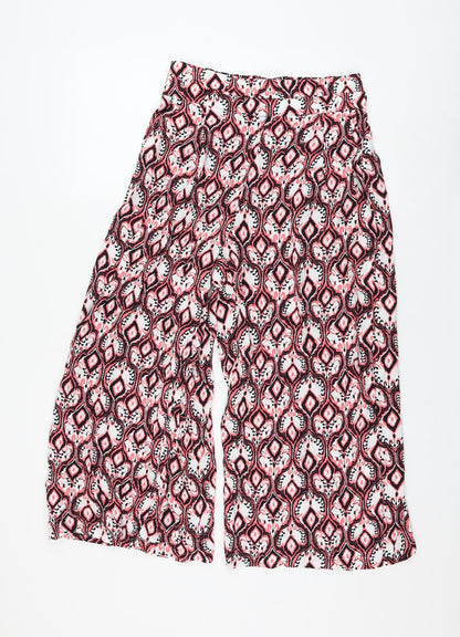 Womens UK Size 8 Marks and Spencer Regular Fit  Pink Trousers