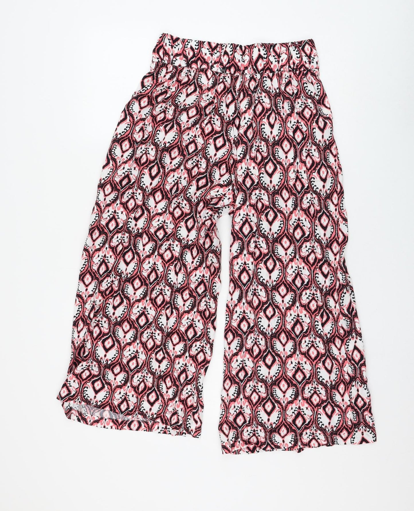 Womens UK Size 8 Marks and Spencer Regular Fit  Pink Trousers