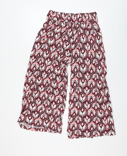 Womens UK Size 8 Marks and Spencer Regular Fit  Pink Trousers