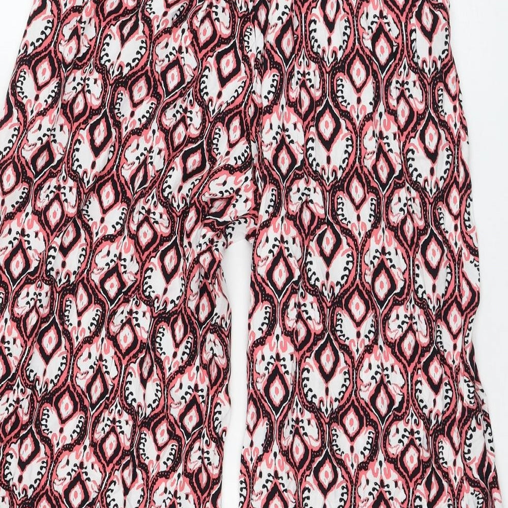 Womens UK Size 8 Marks and Spencer Regular Fit  Pink Trousers