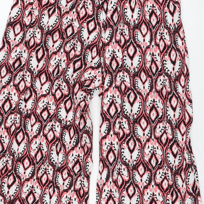 Womens UK Size 8 Marks and Spencer Regular Fit  Pink Trousers