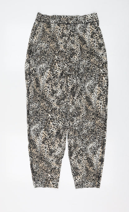 Womens UK Size 8 Marks and Spencer Regular Fit Jogger Beige Trousers