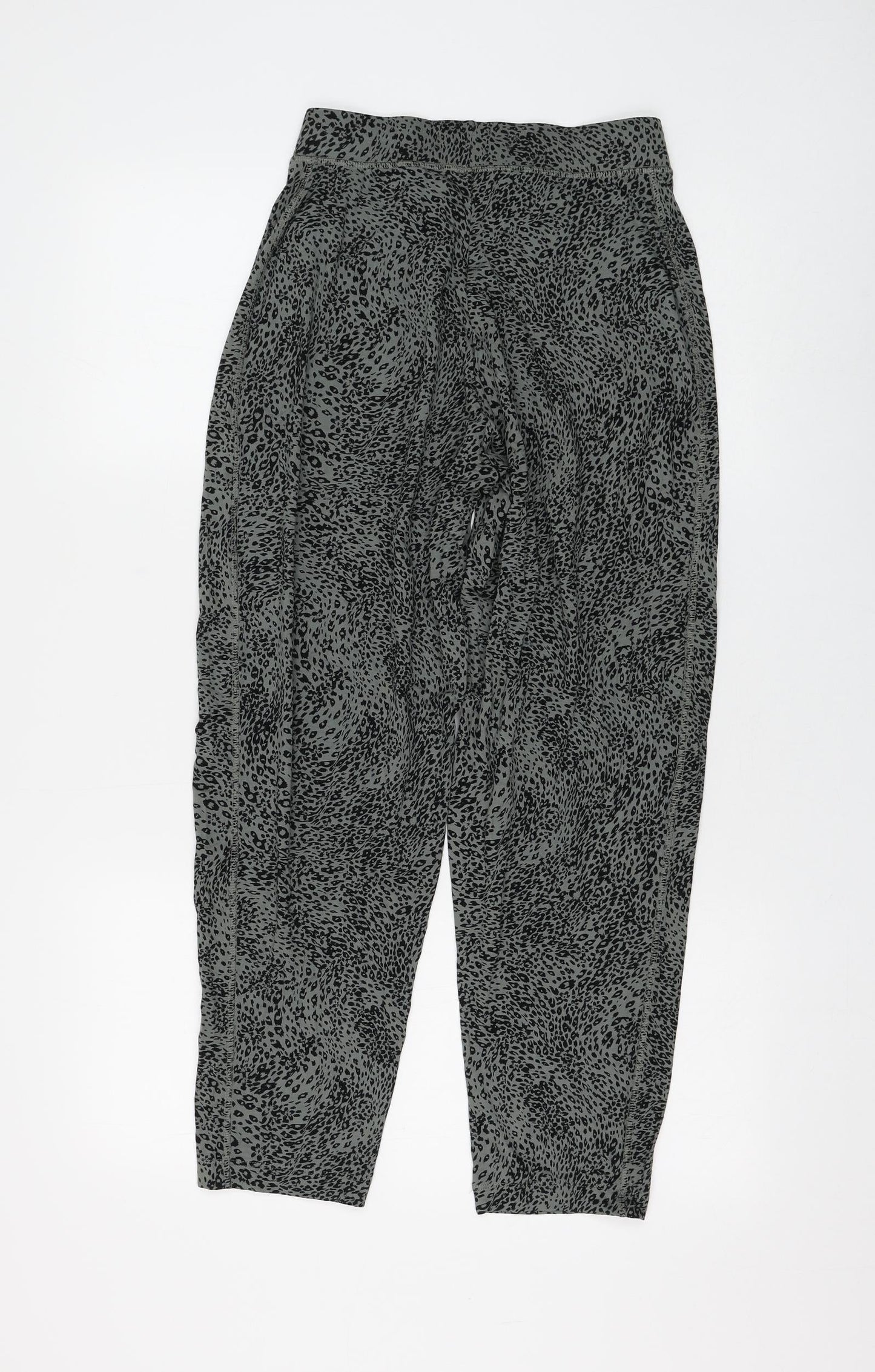 Womens UK Size 6 Marks and Spencer Regular Fit Jogger Green Trousers