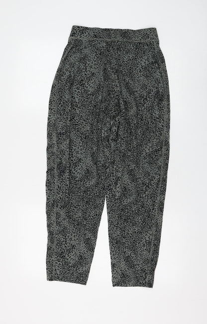 Womens UK Size 6 Marks and Spencer Regular Fit Jogger Green Trousers