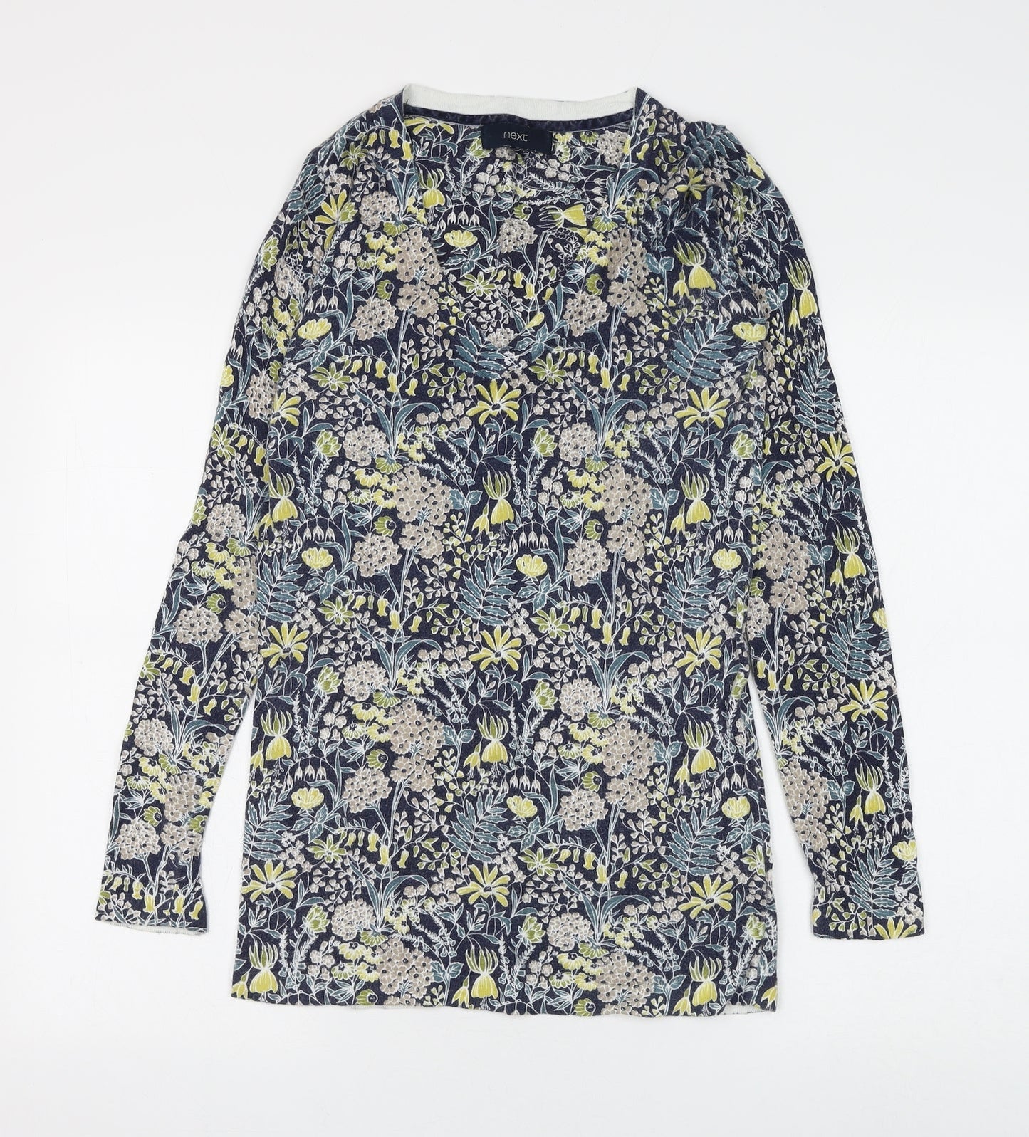 Womens UK Size 8 NEXT Blue Pullover Jumper